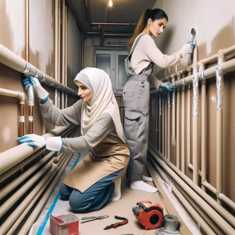 Jak Zabezpieczyć Rury Przed Tynkami